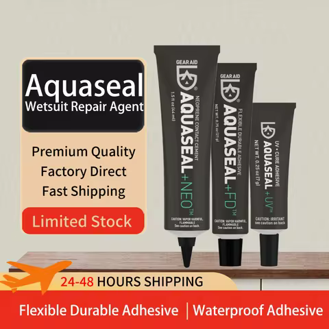 GEAR AID Aquaseal FD Repair Adhesive Waterproof Flexible Glue for Wetsuit Scuba Diving Gear