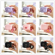 Cute Love Heart Soft Silicone Protective Cover For Redmi Buds 6 Play Case Buds 6 Active Buds 6 Pro E