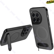 For One Plus 12 12R Carbon Fiber Simple Style Magnetic Phone Case for OnePlus 12R Solid Color Ultra 