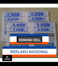 VOUCHER KUOTA AXIS AIGO 15GB 5HARI NASIONAL + 1 GB KUOTA LOKAL MURAH {ISI 10PCS}