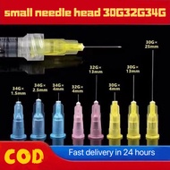 COD Disposable Hypodermic Needle 30G 32G 34G Disposable Beauty Needle Beauty Meso Needle Independent