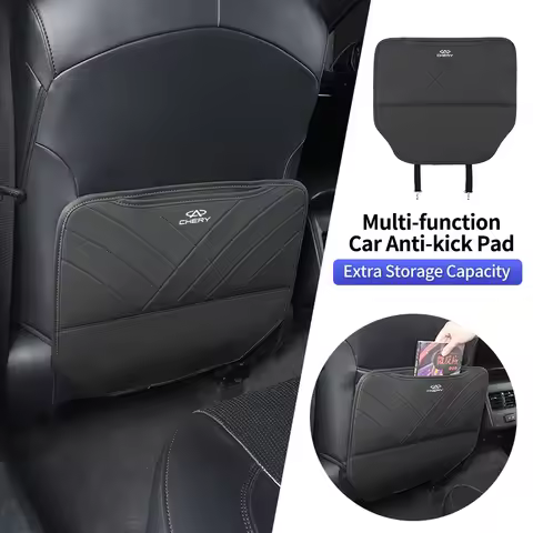 Car Seat Anti Kick Pad Seat Back Protector Auto Interior Accessories For Chery Fulwin QQ Tiggo 3 5 2