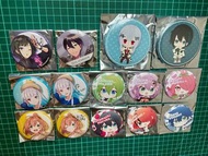 新品 彩虹社 🌈 にじさんじ 徽章 tsutaya 聯名 劍持刀也 黛灰 葉加瀨冬雪 本間ひまわり リゼ レオス 早瀬走 官方周邊 絕版 限定商品 胸章 缶バッジ nijisanji vtuber 2