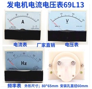 Generator Instrument Pointer Voltmeter Ammeter Frequency Meter Hertz Meter 69L13-500V100A55HZ380V El