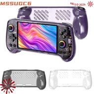 MSSUGYL Handheld Game Console , Transparent Shockproof Protective Cover, Soft TPU Anti-scratch Host 