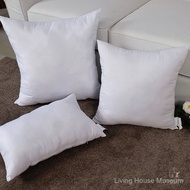 Sofa pillow insert 45x45, cushion insert, large cushion insert 50x60, square, removable and washable