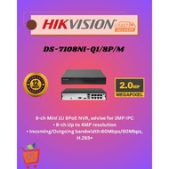 *HIKVISION, DS-7108NI-Q1/8P/M, HIKVISION NVR