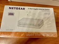 NETGEAR GS205 5埠 Gigabit 網絡交換器