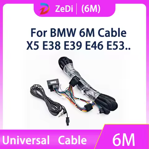 For 6 meters long cables for BMW 3 series 5 series X5 M3 M5 E46 E38 E39 E53