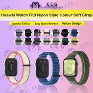 Huawei Watch Fit 3 Nylon Series Color Strap / Huawei Fit 3 Special Color Fashion Strap Smartwatch Ac