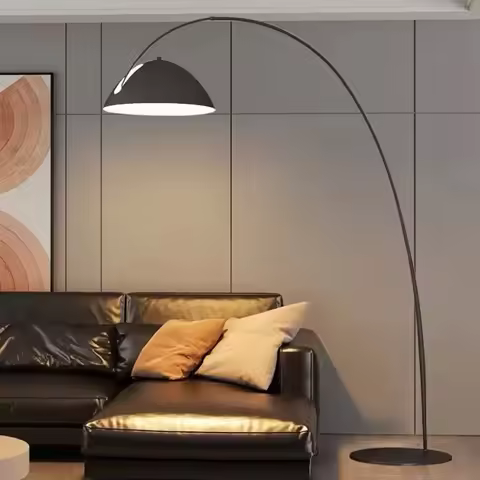 Nordic Light Luxury LED Light Floor Lamp Simple Fishing Rod Vertical Lamp Living Room Sofa Decoratio
