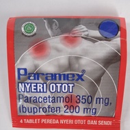 Paramex Muscle Pain Strip 4 Tablets