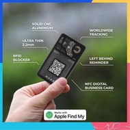 🌟全新行貨🌟Rolling Square - AirCard 藍牙錢包追蹤器 兼容Apple Find My 2.2mm防丟器 追蹤器 QR CODE 名片 NFC 失物追蹤器 失物定位 智能定位 遺