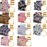 Cadar Single Bujang Patchwork Set 2 in 1 Cotton Material 80 Percent 20 Percent Polyster Anti Kedut C