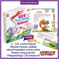 Buku Cerita Kanak Kanak 101 Kisah Haiwan Teladan | Cerita Suku Kata | Kisah Moral | Kisah Pengajaran
