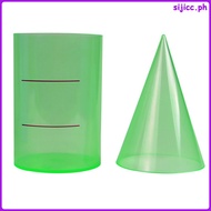 2 Pcs Cylinder Cone Mathematical Volume Ratio Demonstrator Teaching Tools  sijicc
