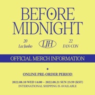 李俊昊 JUNHO - FANCON <Before Midnight> Official MD 官方周邊