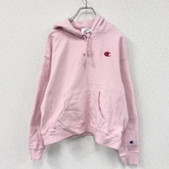 Champion Reverse Weave 衛衣/連帽衫，厚款，新款，粉紅色，M碼，古著