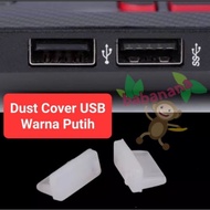 Dust Cover USB plug anti-Dust Cover external monitor Socket white