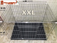 2xl galavnized  cage / 2xl Pet cage / Dog cage collapsible / Rabbit cage / Cat cage / Collapsible