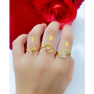 BESTSELLER!!! 24K CRYSTAL PLATED RING + 24K GOLD PLATED
