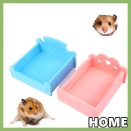 ALLGOODS Hamster Toilet, PVC Bite Resistant Hamster Ice Bed, Pet Accessories Detachable Hamster Sleeping Bed Hamster Splicing Bed Autumn