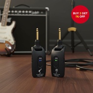 A9 2.4GHz Wireless Guitar System, 24-bit 48KHz Audio, 100ft Range, No Latency, 4-Hour Rechargeable B