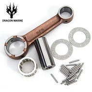 6F5-11650 Connecting Rod Kit for Yamaha Outboard 40HP 40J 2 Stroke 6F5-11651 6F6-11650-00 Boat Engin