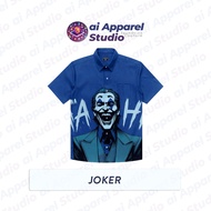 KEMEJA Premium Short Sleeve Adult Shirt - Ai Apparel Studio x HMSTR - Joker