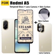 For Redmi A5 Ceramic Frosted Soft Film Redmi A5 A4 A3 Redmi 14C 13C Screen Protector 3 in 1 Camera L