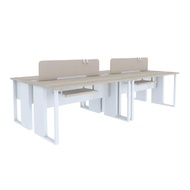 INDEX LIVING MALL โต๊ะคอมพิวเตอร์ 4 ที่นั่ง S รุ่นเวคตร