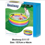 Bestway 157cm 51117 Pool 4RING plain bottom