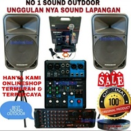 PROMO PAKET SOUND LAPANGAN / OUTDOOR SPEAKER 15 INCH GARANSI RESMI