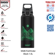 SIGG Aluminium Water bottle - WMB Pathfinder Black 1L / 1000ml