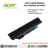 Laptop Acer Aspire One Battery Part Number AL10A31 / Laptop Battery Replacement