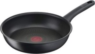 T-fal “IH Hard Titanium Unlimited Frying Pan” 26cm，適用於電磁爐和燃氣爐，不含PFOA和其他有害物質，持久不粘，黑色，G26505
