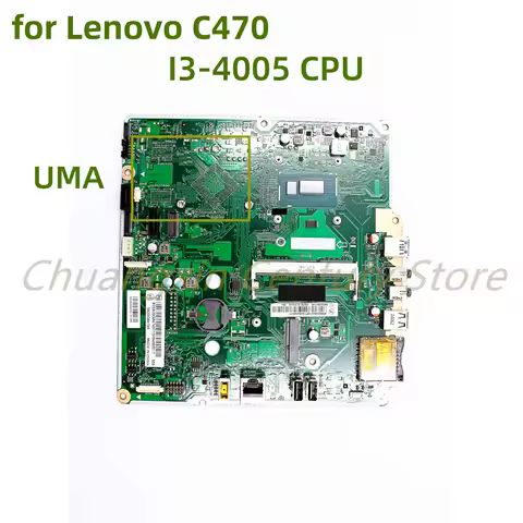 Suitable for Lenovo C470 laptop motherboard FRU: N15V-GM-S-A2 with I3-4005U/4010U CPU GPU 1GB UMA I3