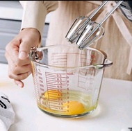 GELAS TAKAR CANGKIR TAKAR KACA TEBAL 1000 ML WADAH TAKAR 1 LITER