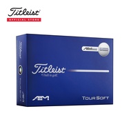 2026 Titleist Tour Soft AIM Golf Balls (White)