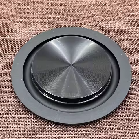 GHXAMP For Harman 4 Inch Subwoofer Passive Radiator - CD-Patterned Cone (10.1cm Dia) Steel Plate Cou