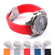 【September】 Silicone WatchBand 20mm 21mm Sports For Tissot Touch T013 T047 Rubber Strap T Sport Watchband Waterproof T013420A T047420A T33