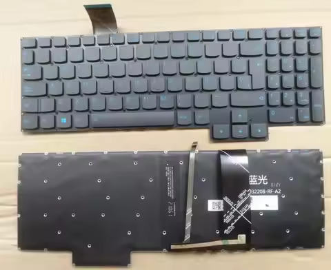 Spanish keyboard for Lenovo Gaming 3-15ARH05 15IMH05 15ACH05 GY530 GY550 GY750 Y7000 Y7000P R7000 Y5
