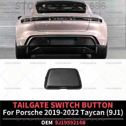 For Porsche 2019 2020 2021 2022 Taycan 4S Cross Turismo Base GTS Turbo S (9J1) TAILGATE SWITCH BUTTO