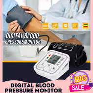 Sphygmomanometer Accurate blood pressure monitor arm monitor digital monitoring kit Easy to use Automatic bp monitor digital with charger easy reading Blood Pressure Monitor Systolic &amp; Diastolic Oscillometric Method with Pulse display BP