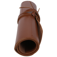 Leather Tool Roll Leather Tool Kit Storage Bag Multi Functional Leather Kit Bag Bicycle Repair Tool