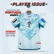 ASPORT JERSEY PLAYER ISSUE PORTUGAL AWAY 2026 WORLD CUP PI PORTUGAL AWAY 26 PILDUN WHITE