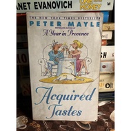 PAPERBACK 1993 Acquired Tastes Peter Mayle France Biography Travel Gastronomy Book
