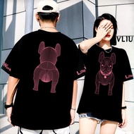 เสื้อยืด oversize life work size m อก 38 นิ้วความยาว 25 นิ้ว