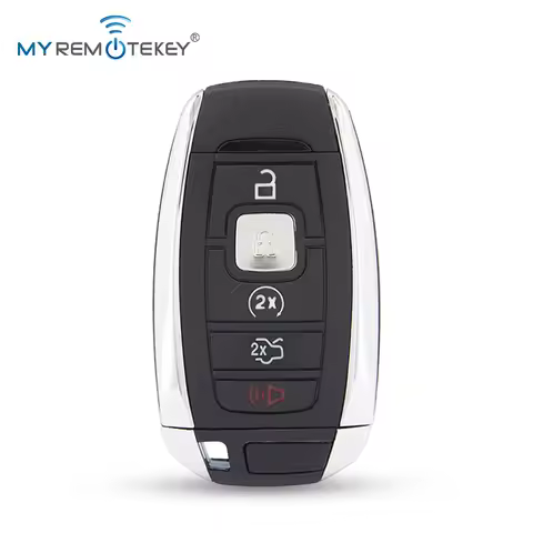 REMTEKEY Smart key shell 5 button for 2017-2021 Lincoln Continental MKC MKX MKZ Navigator P/N 164-R8