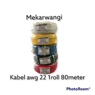 Cable awg 22 80M